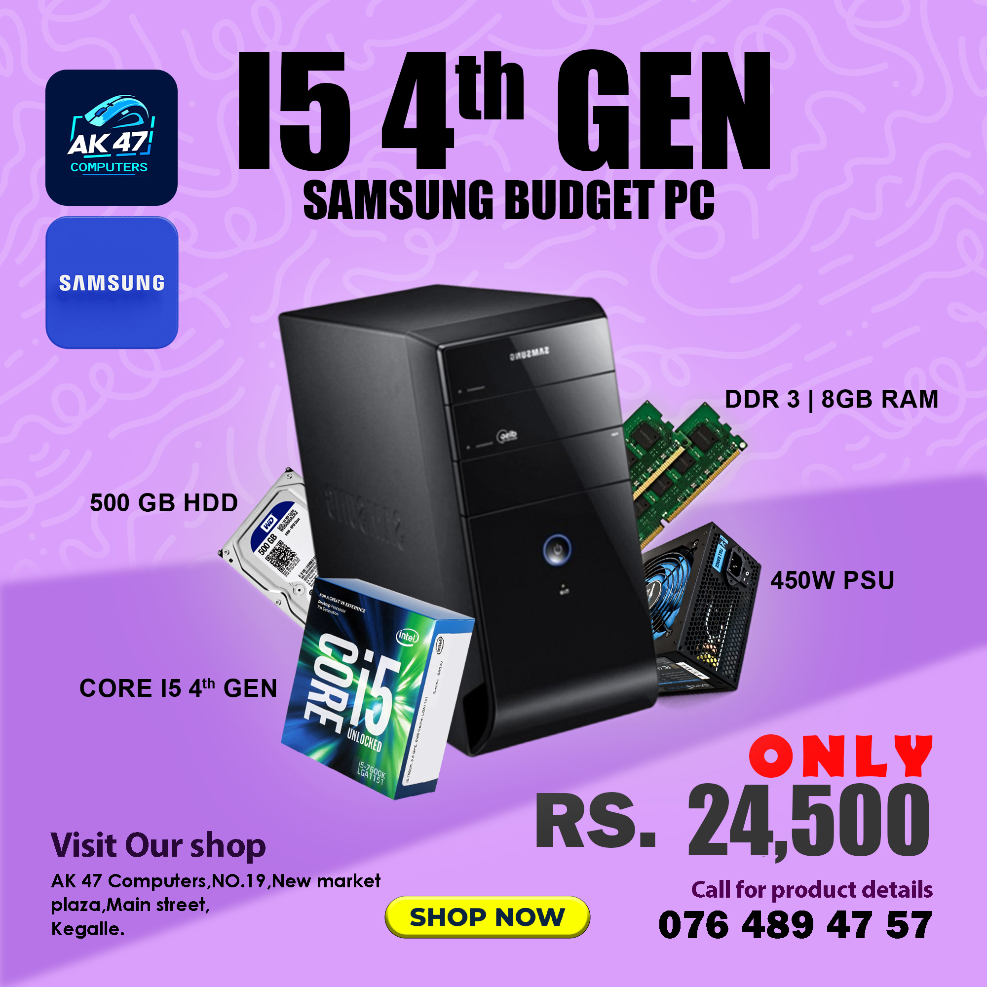 Processor Samsung Computer AK47Computers